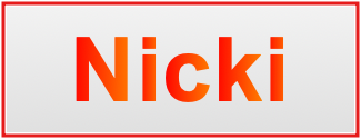Image of the name Nicki Image of the name Nicki