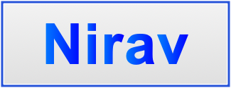 Image of the name Nirav