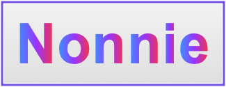 Image of the name Nonnie
