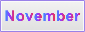 Image of the name November