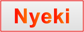 Image of the name Nyeki