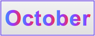 Image of the name October Image of the name October