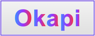 Image of the name Okapi
