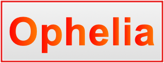 Image of the name Ophelia Image of the name Ophelia