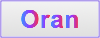 Image of the name Oran