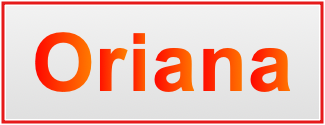 Image of the name Oriana Image of the name Oriana