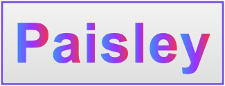 Image of the name Paisley Image of the name Paisley