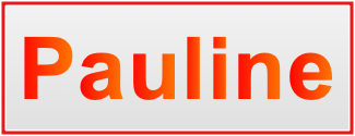 Image of the name Pauline