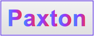 Image of the name Paxton