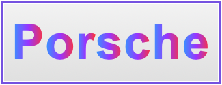 Image of the name Porsche