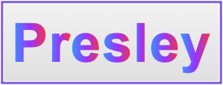 Image of the name Presley Image of the name Presley