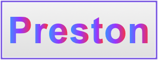 Image of the name Preston