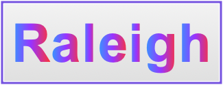 Image of the name Raleigh