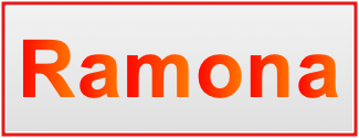 Image of the name Ramona Image of the name Ramona