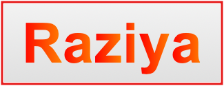 Image of the name Raziya