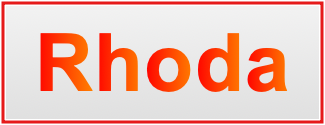 Image of the name Rhoda Image of the name Rhoda