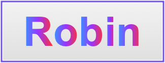 Image of the name Robin