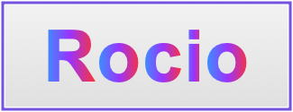 Image of the name Rocio Image of the name Rocio