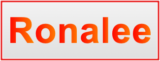 Image of the name Ronalee