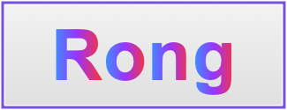 Image of the name Rong
