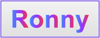 Image of the name Ronny Image of the name Ronny