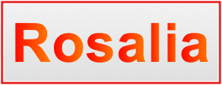 Image of the name Rosalia