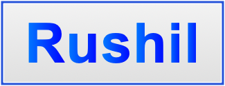 Image of the name Rushil