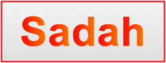 Image of the name Sadah Image of the name Sadah