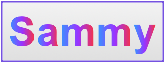 Image of the name Sammy