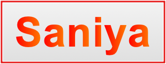 Image of the name Saniya