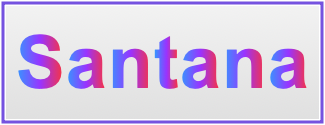 Image of the name Santana