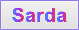 Image of the name Sarda