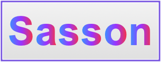 Image of the name Sasson Image of the name Sasson