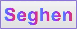 Image of the name Seghen Image of the name Seghen
