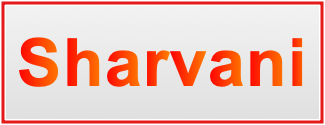 Image of the name Sharvani