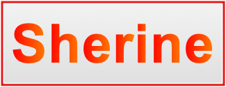 Image of the name Sherine
