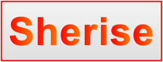 Image of the name Sherise