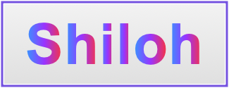 Image of the name Shiloh