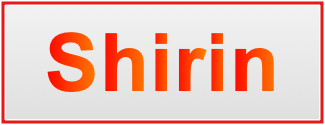 Image of the name Shirin Image of the name Shirin