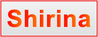 Image of the name Shirina