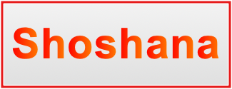 Image of the name Shoshana