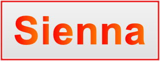 Image of the name Sienna Image of the name Sienna