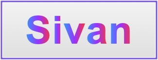 Image of the name Sivan