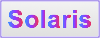 Image of the name Solaris