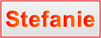 Image of the name Stefanie