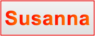 Image of the name Susanna