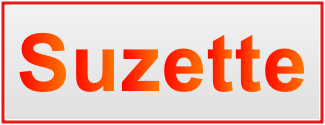 Image of the name Suzette
