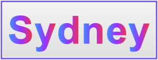 Image of the name Sydney