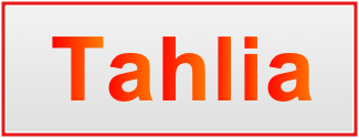 Image of the name Tahlia Image of the name Tahlia