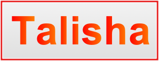 Image of the name Talisha
